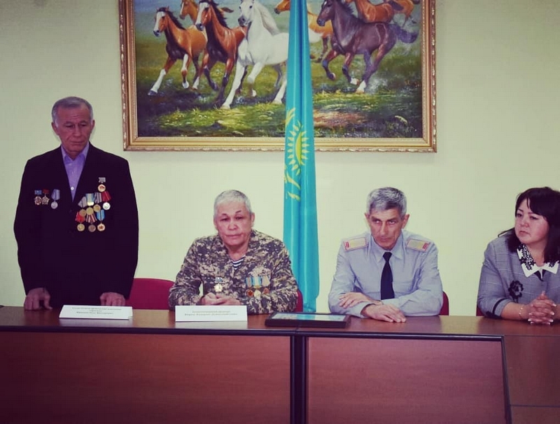 Ауған соғысы ардагерлерімен кездесу. 